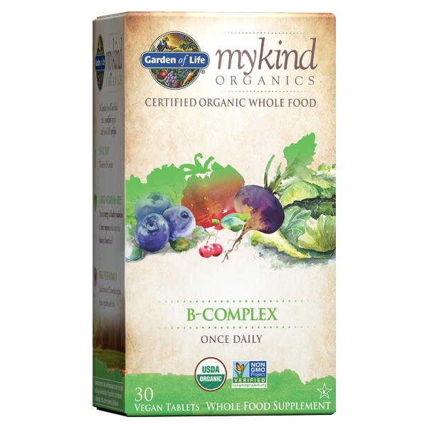 The mykind Organics B-Complex 30 Tablets